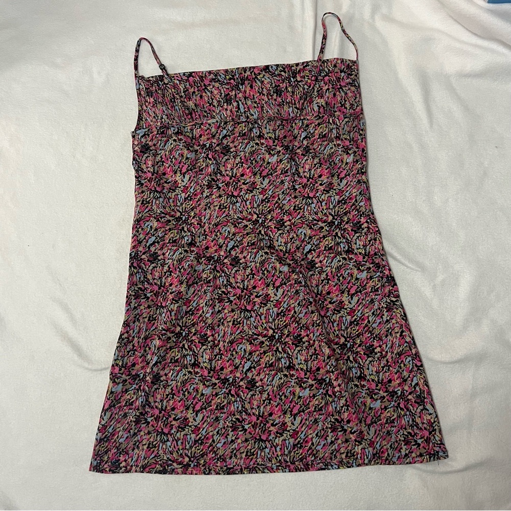 Vero Moda Helen cowl neck printed slip dress artsy June sale - Picture 6 of 8